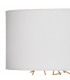 Gold Designer Wall Light with Shade-4