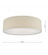 4 Light Flush Taupe Cylindrical Diffuser 60cm-5