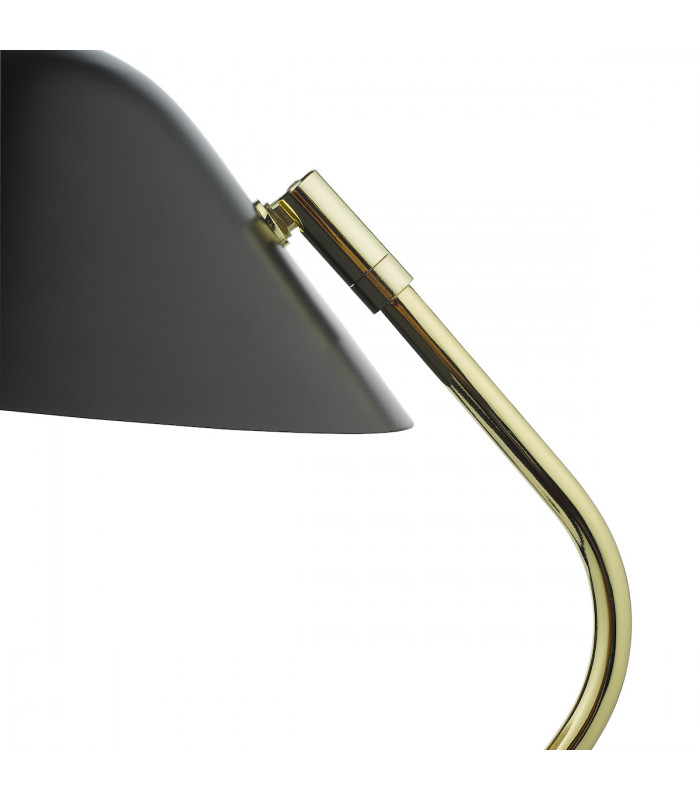 Modern Table Lamp Polished Brass Satin Black-3