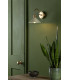 Dome Wall Light Natural Brass With Cashmere Shade-3