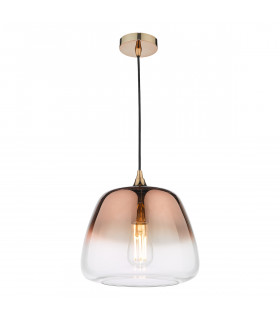Pendant Ceiling Light Ombre Copper Glass-1