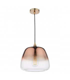 Pendant Ceiling Light Ombre Copper Glass-2