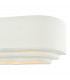 Ceramic Flush Wall Light White-3