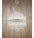 Designer 13 Light Pendant Polished Chrome Glass Rods-8