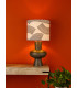 1 Light Table Lamp Black/Bronze With Shade-5