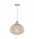 Modern Designer Pendant Glass & Polished Chrome-1
