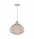 Modern Designer Pendant Glass & Polished Chrome-2
