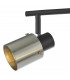 4 Light Bar Spotlight Brushed Nickel Matt Black-3