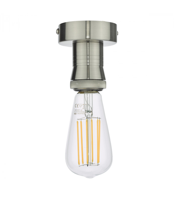 Basic 1 Light Suspension Antique Chrome-2