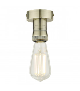 Basic 1 Light Suspension Antique Brass-1