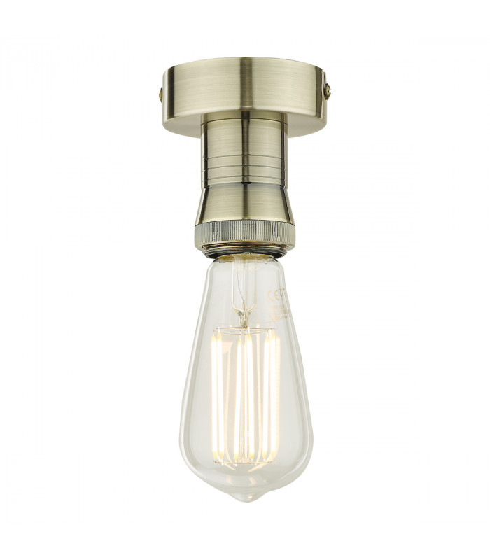 Basic 1 Light Suspension Antique Brass-1