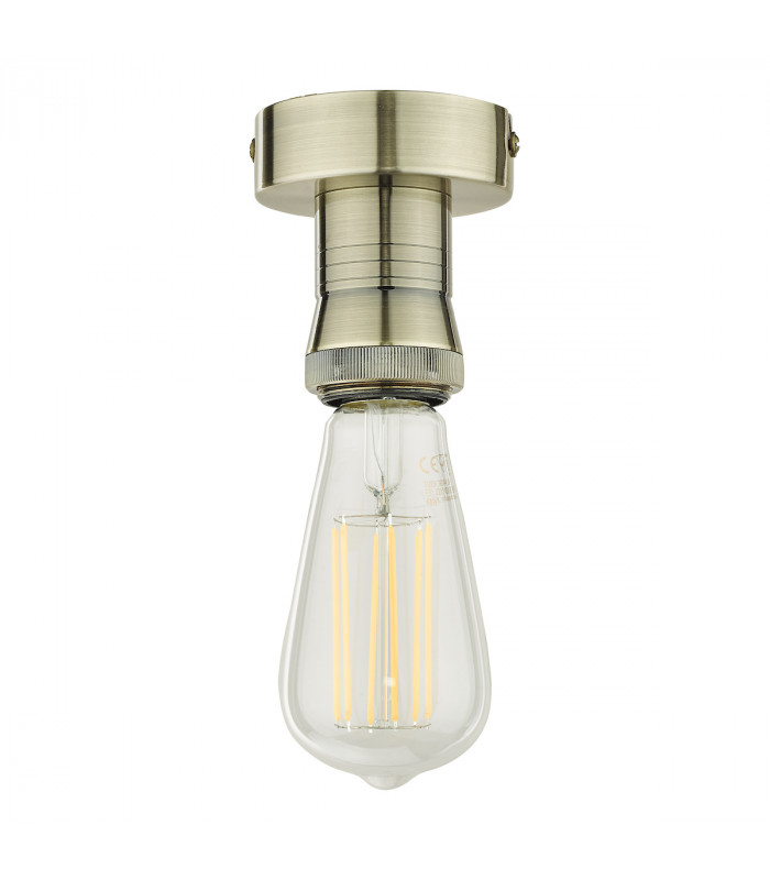 Basic 1 Light Suspension Antique Brass-2