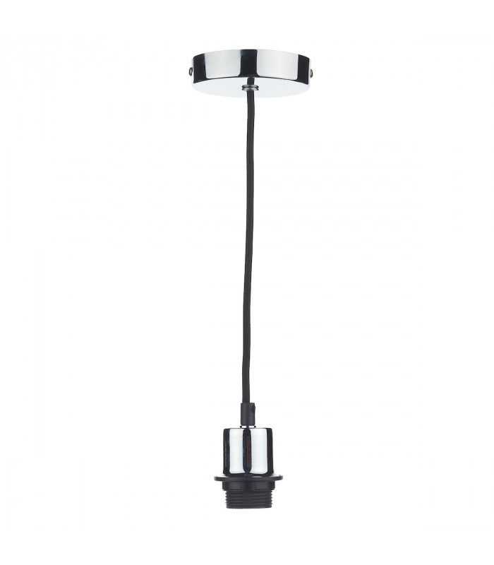 Basic SP62 1 Light E27 Suspension Polished Chrome-1