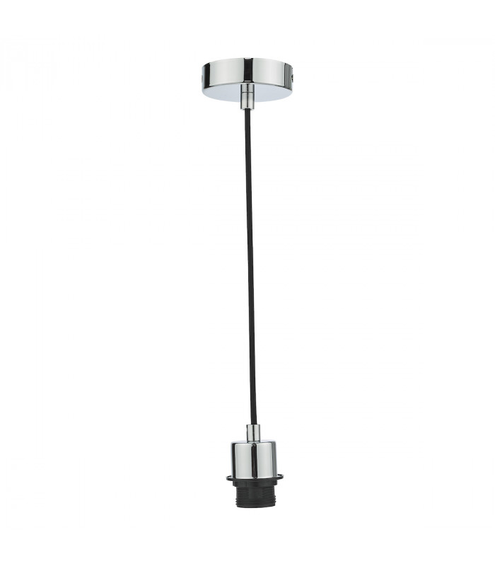 Basic SP62 1 Light E27 Suspension Polished Chrome-3