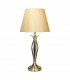 Table Lamp Antique Brass complete with BYB1135 Gold Shade-1