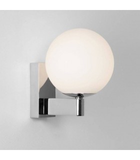 1 Light Bathroom Wall Light Polished Chrome IP44, G9 - 1