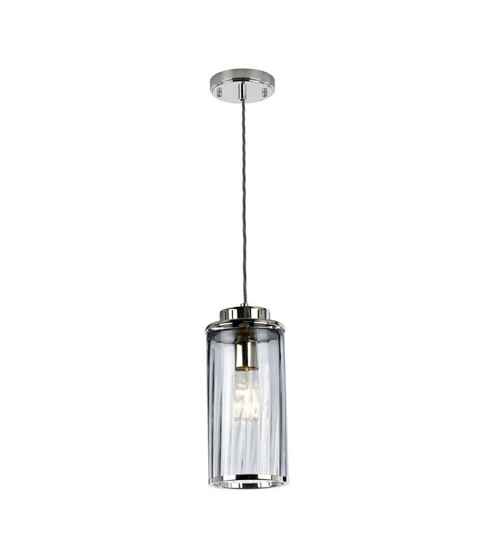 Reno 1 Light Pendant Polished Nickel-1