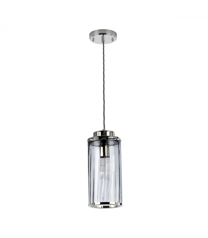 Reno 1 Light Pendant Polished Nickel-2