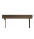 Pendant 4 x E27 Medium Oak Antique Brass-9