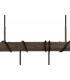 Pendant 6 x E27 Medium Oak Antique Brass-9