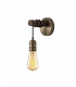 Wall Lamp 1 x E27 Medium Oak Antique Brass-1