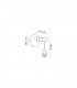 Wall Lamp 1 x E27 Medium Oak Antique Brass-2