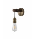 Wall Lamp 1 x E27 Medium Oak Antique Brass-5