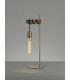 Table Lamp 1 x E27 Medium Oak Antique Brass-3