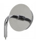 Wall Light 1 x G9 Polished Chrome Amber Glass-9