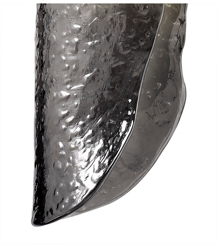 Wall Light 1 x G9 Polished Chrome Smoked Glass-7