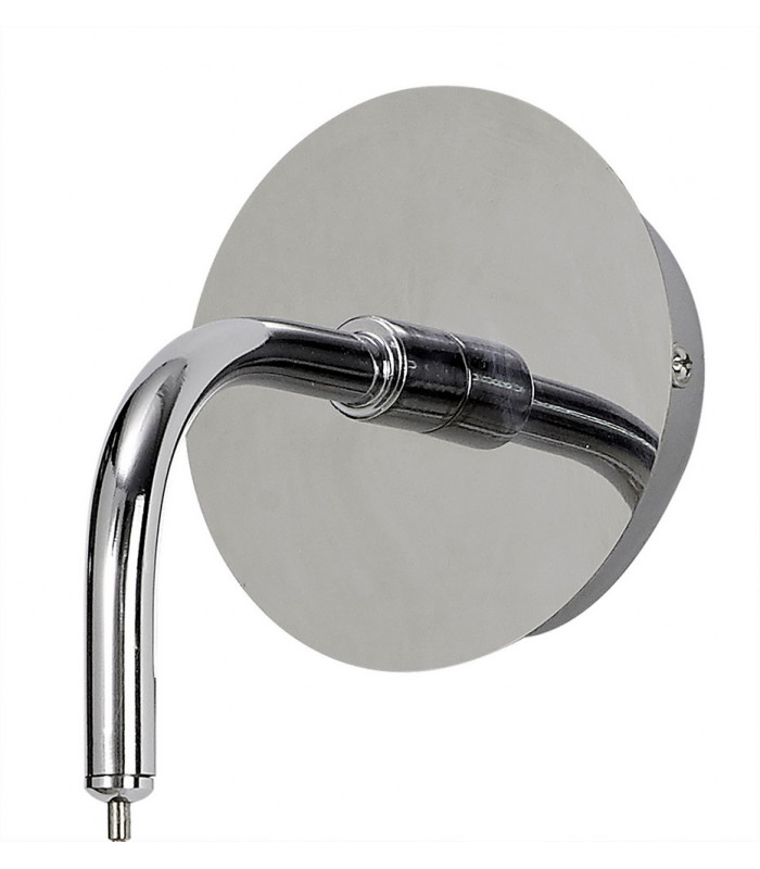 Wall Light 1 x G9 Polished Chrome Smoked Glass-9
