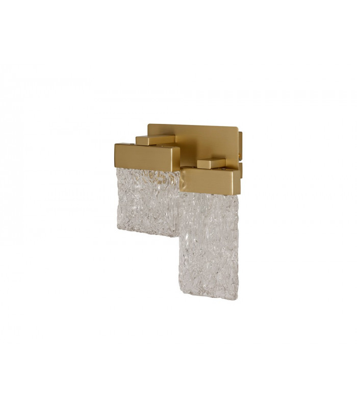Wall Lamp 2 x 4.5W LED 3000K Painted Brushed Gold 3yrs Warranty-4