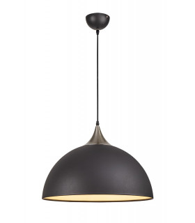 50cm Large Pendant 1 x E27 Graphite Satin Nickel-1