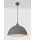 50cm Large Pendant 1 x E27 Sand Grey Satin Nickel-3