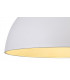 50cm Large Pendant 1 x E27 Sand White Satin Nickel-5