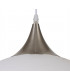50cm Large Pendant 1 x E27 Sand White Satin Nickel-6
