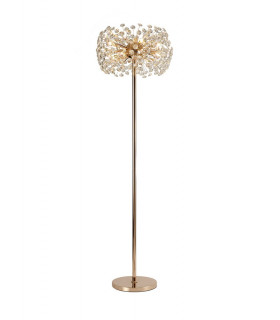 Floor Lamp 8 Light G9 French Gold Crystal-1