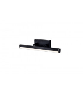 Wall Lamp Small Adjustable 1 x 6W LED 4000K 612lm IP44 Sand Black 3yrs Warranty-1