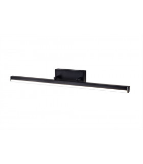 Wall Lamp Large Adjustable 1 x 18W LED 4000K 1784lm IP44 Sand Black 3yrs Warranty-1