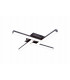 4 Light Ceiling 4 x 6W LED 4000K 2210lm IP44 Sand Black 3yrs Warranty-1