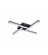 4 Light Ceiling 4 x 6W LED 4000K 2210lm IP44 Sand Black 3yrs Warranty-4