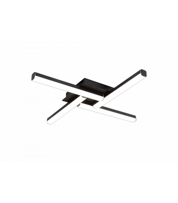 4 Light Ceiling 4 x 6W LED 4000K 2210lm IP44 Sand Black 3yrs Warranty-5