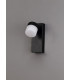 Wall Lamp Single Adjustable 1 x 5W LED 4000K 415lm IP44 Sand Black 3yrs Warranty-10