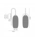 Switched Wall Lamp 1 x 6W LED 4000K 720lm Polished Chrome Black With Champagne Glass 3yrs Warranty-2