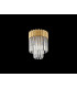 Ceiling Round 3 Light E14 Brass Clear Glass-11