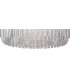 Ceiling Round 12 Light E14 Brass Clear Glass Item Weight: 28.4kg-7