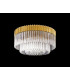 Ceiling Round 12 Light E14 Brass Clear Glass Item Weight: 28.4kg-8