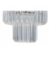 Pendant Round 5 Tier 18 Light E14 Brass Clear Glass Item Weight: 30.2kg-9