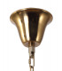 Pendant Round 5 Tier 18 Light E14 Brass Clear Glass Item Weight: 30.2kg-10