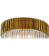 Pendant Round 5 Tier 23 Light E14 Brass Clear Glass Item Weight: 56.2kg-6